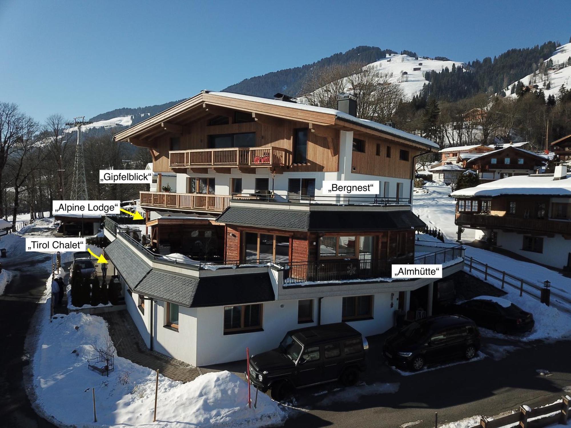 Ferienwohnung Bijou am Sonnberg Brixen im Thale Exterior foto