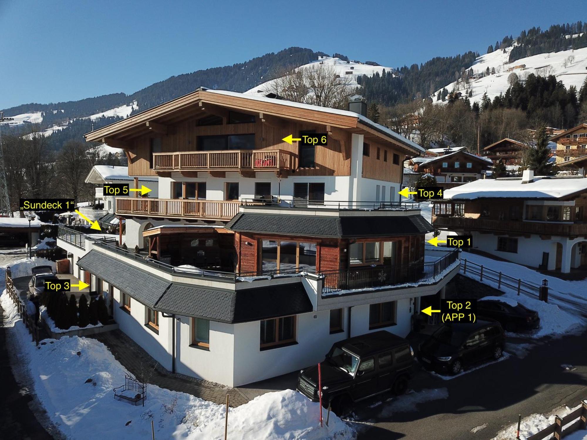 Ferienwohnung Bijou am Sonnberg Brixen im Thale Exterior foto